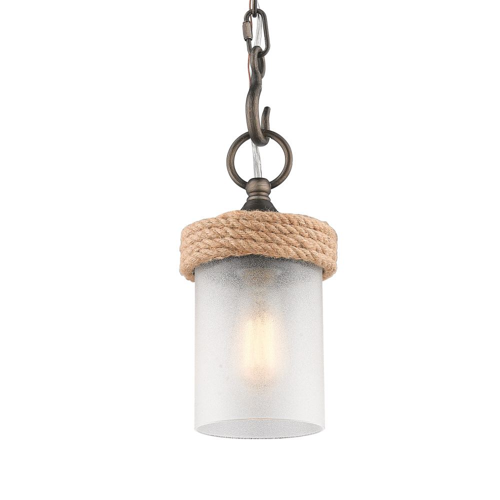 Wry Lighting Chatham 1-light Pendant in Gunmetal Bronze